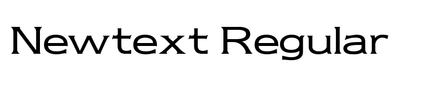 Newtext Regular