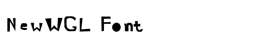 NewWGL4Font