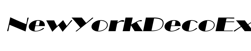 NewYorkDecoExtended Oblique