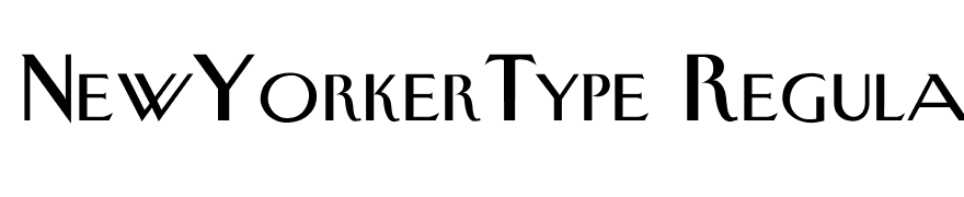 NewYorkerType Regular PDF
