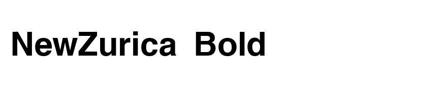 NewZurica Bold