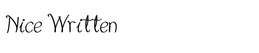 Nice Written
