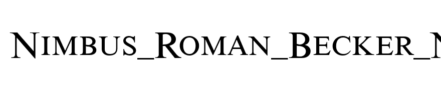 Nimbus_Roman_Becker_No9DCDReg