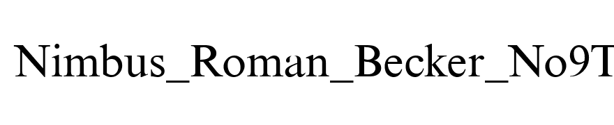 Nimbus_Roman_Becker_No9T