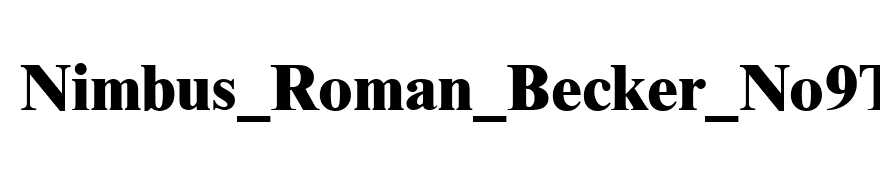 Nimbus_Roman_Becker_No9TExtBol