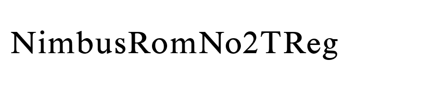 NimbusRomNo2TReg