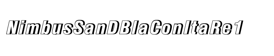 NimbusSanDBlaConItaRe1