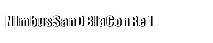 NimbusSanDBlaConRe1