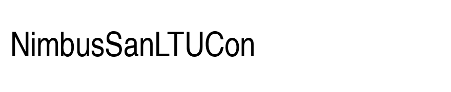 NimbusSanLTUCon