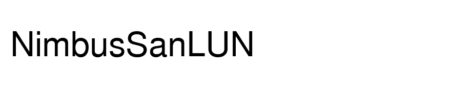 NimbusSanLUN