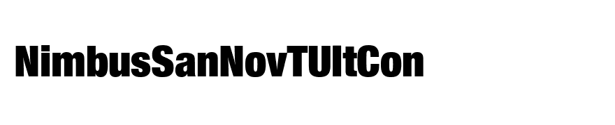 NimbusSanNovTUltCon