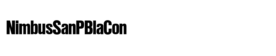 NimbusSanPBlaCon