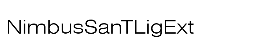 NimbusSanTLigExt