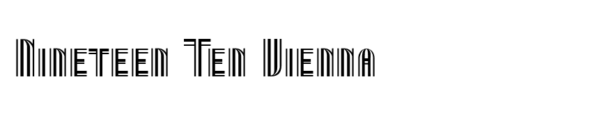 Nineteen Ten Vienna