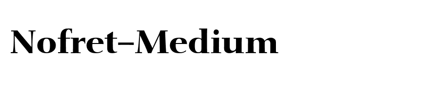 Nofret-Medium
