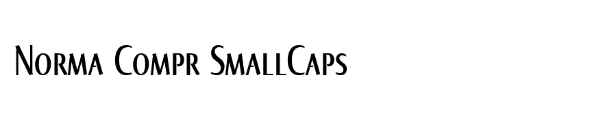 Norma Compr SmallCaps