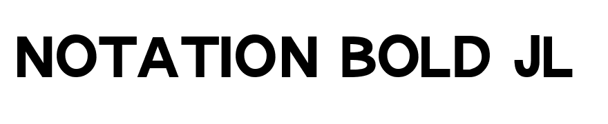 Notation Bold JL
