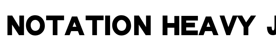 Notation Heavy JL