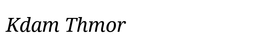 Noto Serif Italic