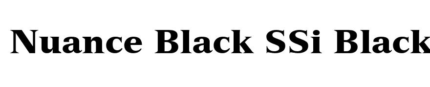 Nuance Black SSi Black