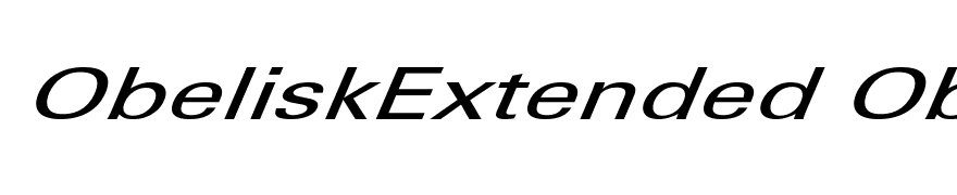 ObeliskExtended Oblique