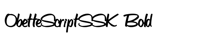 ObetteScriptSSK Bold