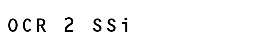 OCR 2 SSi