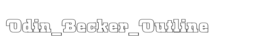 Odin_Becker_Outline