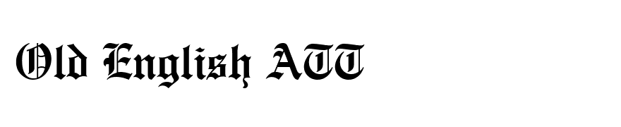 Old English ATT