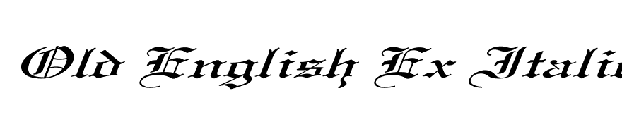 Old English Ex Italic