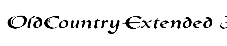 OldCountryExtended Italic