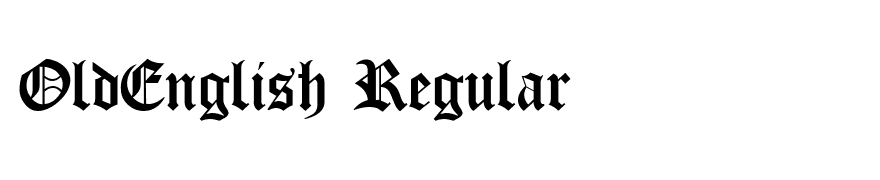 OldEnglish Regular
