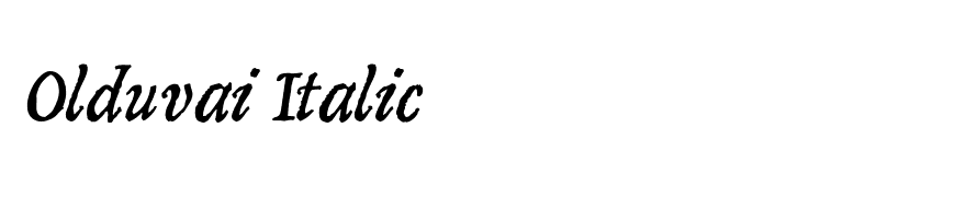 Olduvai Italic