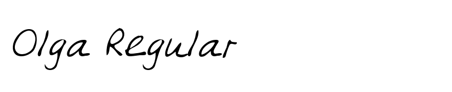 Olga Regular