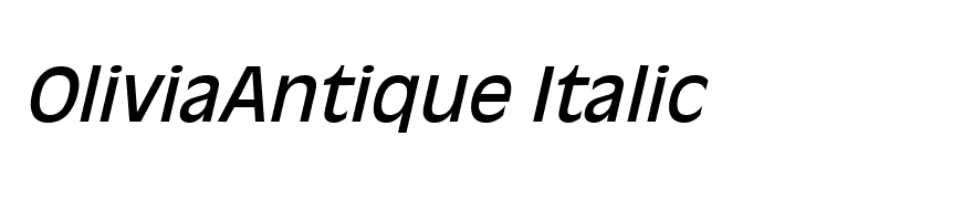 OliviaAntique Italic