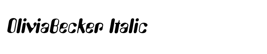 OliviaBecker Italic