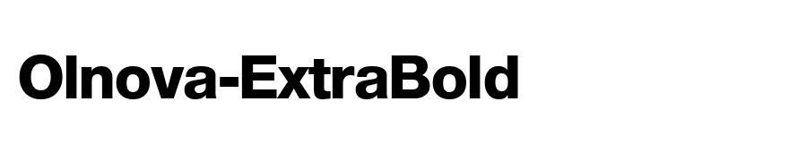 Olnova-ExtraBold