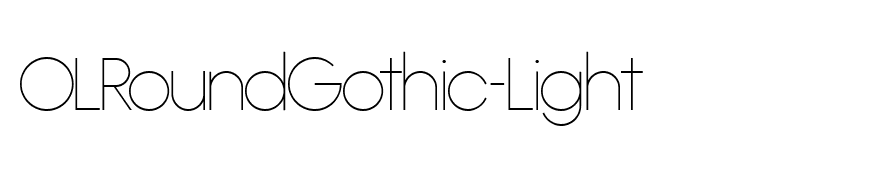 OLRoundGothic-Light