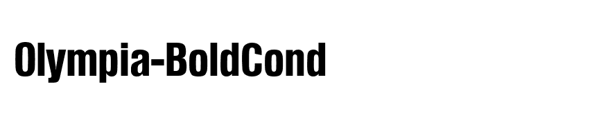 Olympia-BoldCond