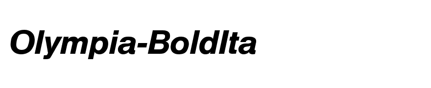 Olympia-BoldIta