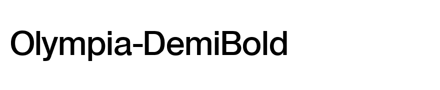 Olympia-DemiBold