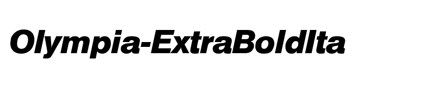 Olympia-ExtraBoldIta