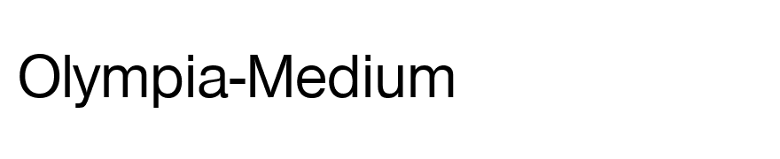 Olympia-Medium