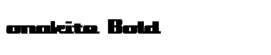 onakite Bold
