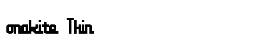 onakite Thin