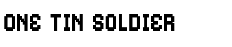 One Tin Soldier