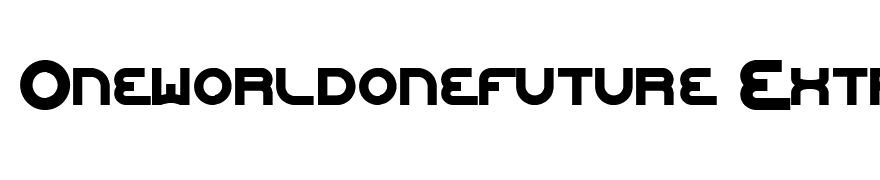 Oneworldonefuture ExtraBold