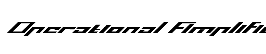Operational Amplifier