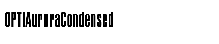OPTIAuroraCondensed