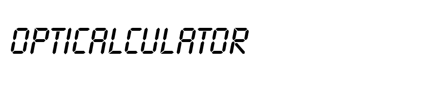 OPTICalculator